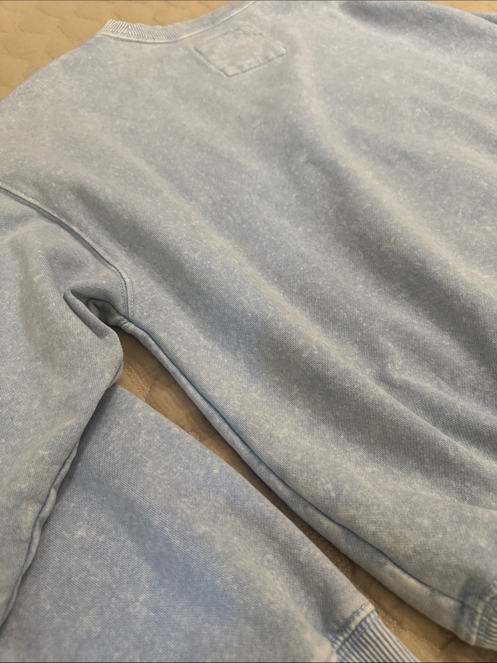 American Eagle Outfitters Light Blue 'EAST COAST' Crewneck Sweatshirt - Picture 5 of 7